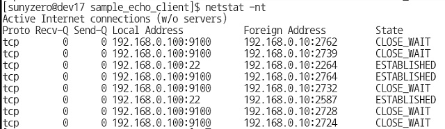 netstat CLOSE_WAIT